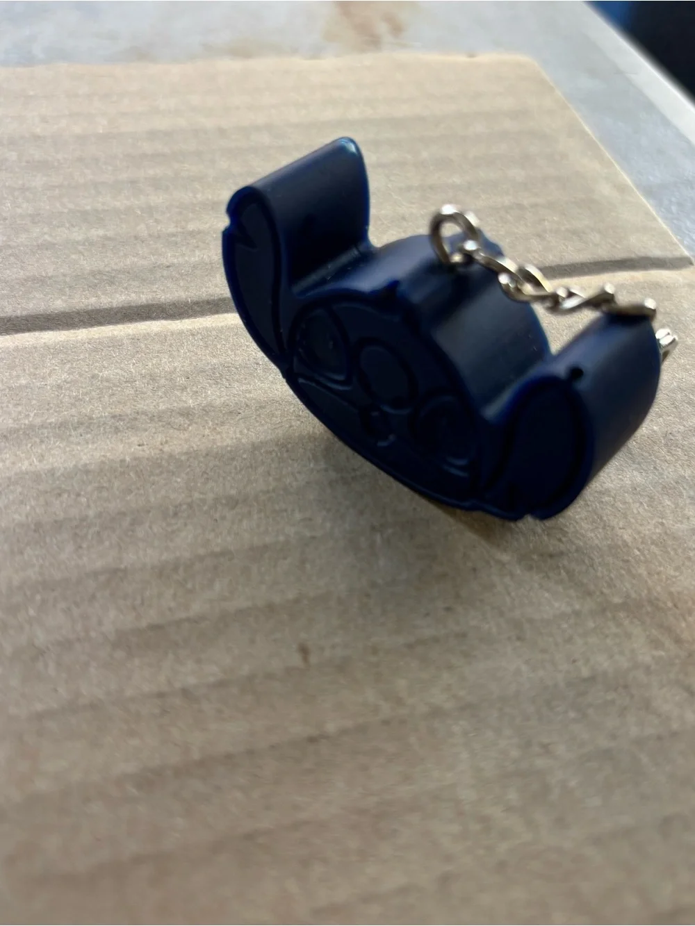 Blue Stitch Head Keychain